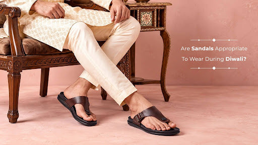 Are Sandals Appropriate to Wear During Diwali?