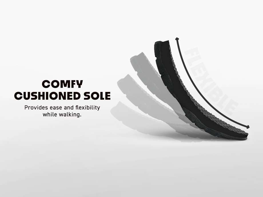 Cushioned Slippers for Men by Trekiva