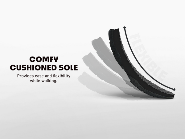 Cushioned Slippers for Men by Trekiva