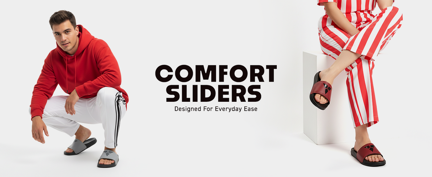 Comfort Unisex Slides With Soft & Flexible Footbed  | TSG-2020 A+ Content