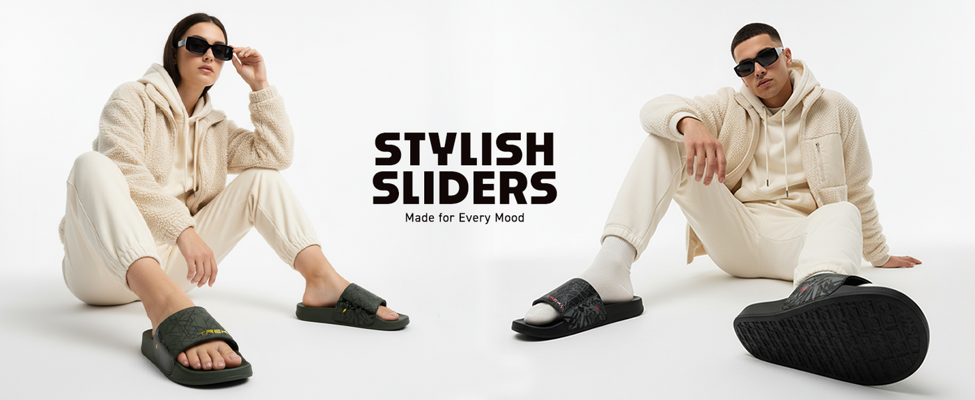 Comfort Unisex Slides With Soft & Flexible Footbed | TSG-2022 A+ Content