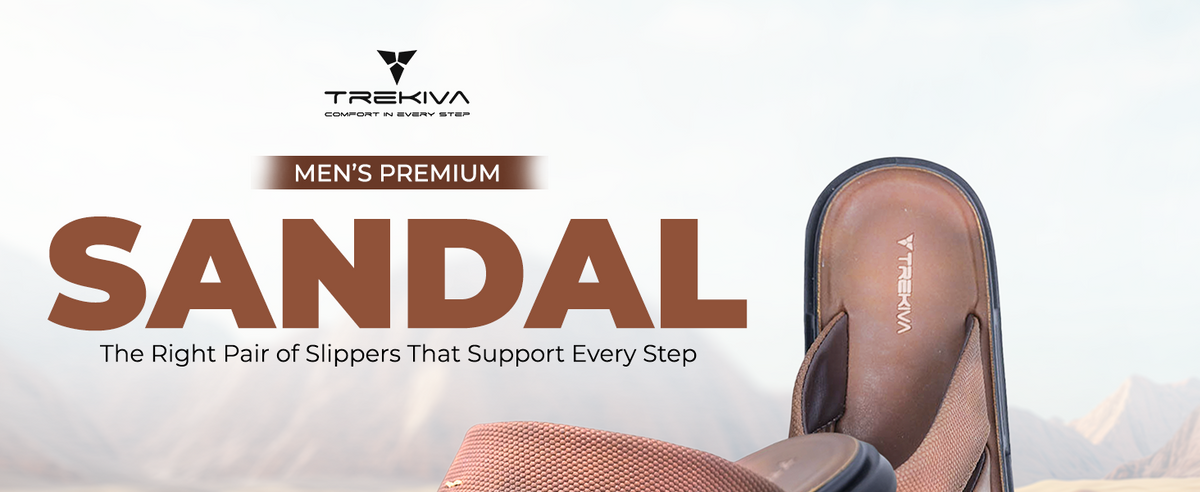 Men’s Slip-On Sandals With Arch Support | TPG-3001 A+ Content