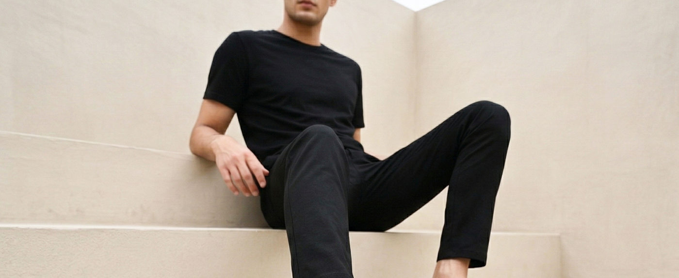 Men’s Sandals With Criss Cross Straps & Buckle Closure | TPG-3081 A+ Content
