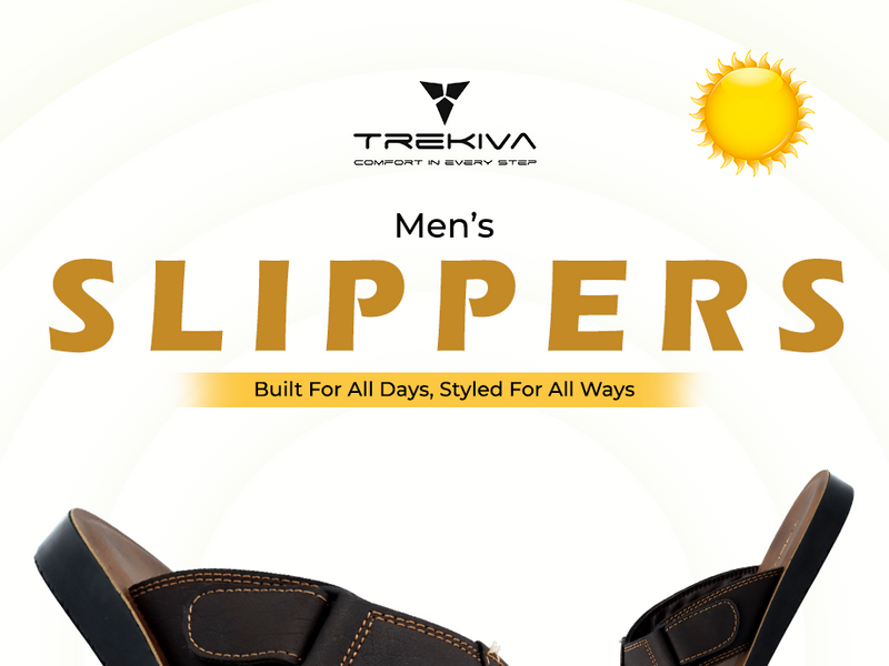 Men’s Slip-On Sandals With Arch Support | TPG-3044 A+ Content