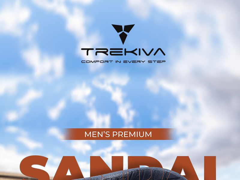 Men’s Open-Toe Sandals With Velcro Straps | TPG-3023 A+ Content