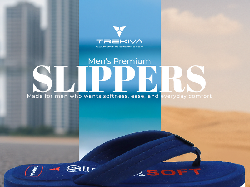 Super Soft Ortho Comfort Indoor & Outdoor Slippers | TR-T0901 A+ Content