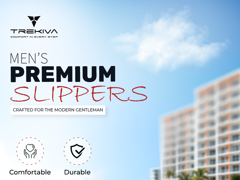 Everyday Slippers With Adjustable Buckle Closure | TR-T0101 A+ Content