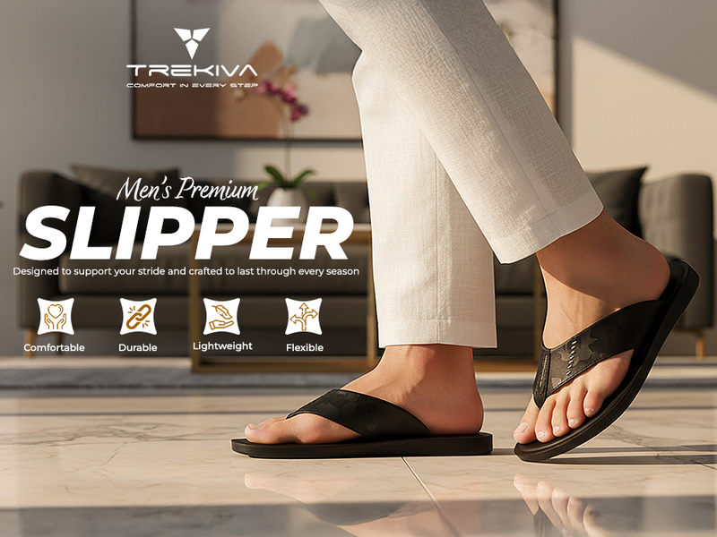 Men’s Slip-On Sandals With Arch Support | TPG-3025 A+ Content