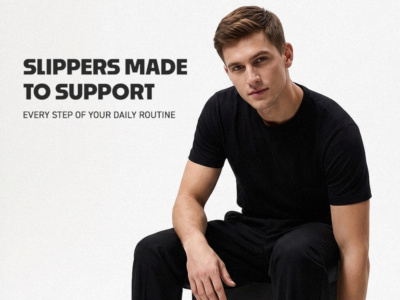 Everyday Ortho Comfort Indoor & Outdoor Slippers | TR-T0601 A+ Content