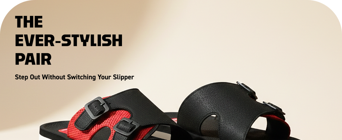 Flip-Flops With Breathable Mesh Top | TFG-1057 A+ Content