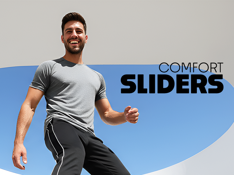 Ortho Comfort Indoor & Outdoor Slip-On Slider | TR-T0801 A+ Content