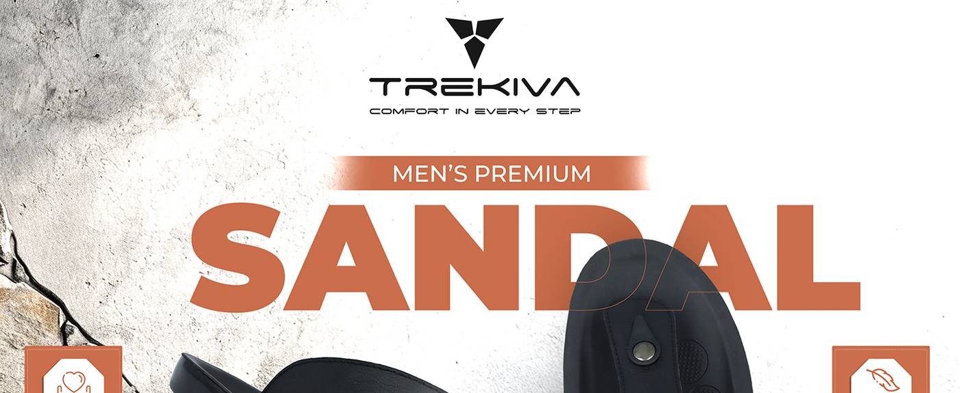 Men’s Open-Toe Sandals With Adjustable Straps | TPG-3033 A+ Content