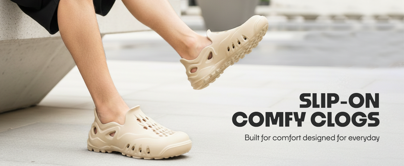 Breezy Unisex Slip-On Clogs | TEG-7009 A+ Content