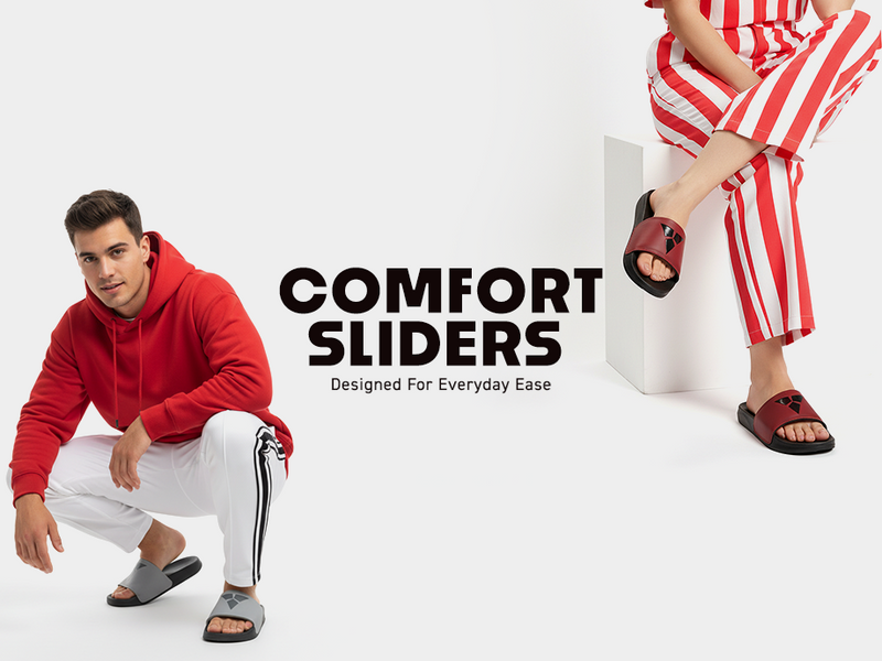 Comfort Unisex Slides With Soft & Flexible Footbed  | TSG-2020 A+ Content