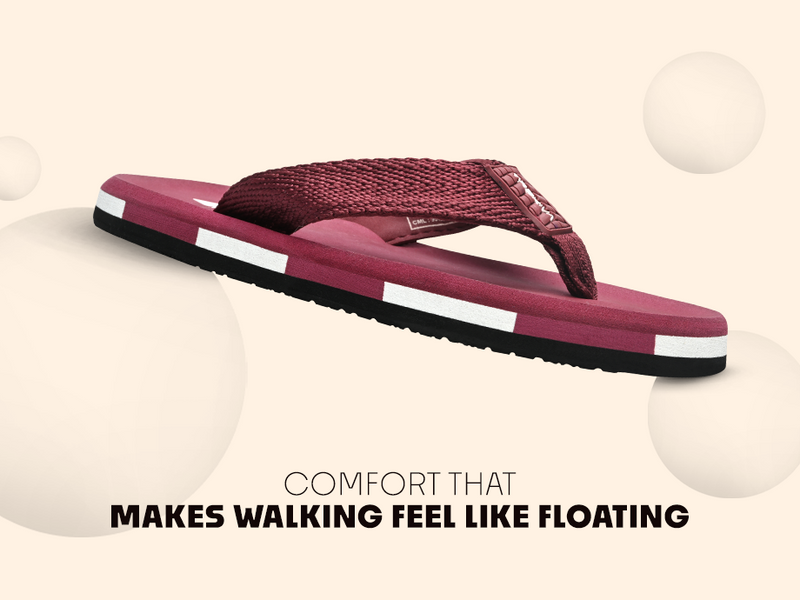 Super Soft Flip-Flops With Cushioned Footbed  | TFG-1032 A+ Content