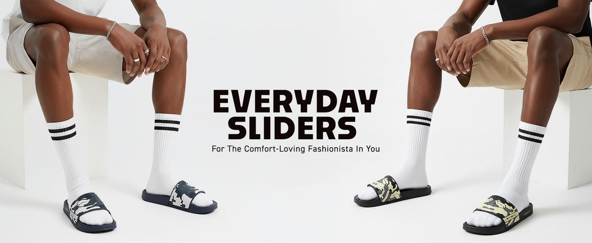 Comfort Unisex Slides With Soft & Flexible Footbed | TSG-2003 A+ Content
