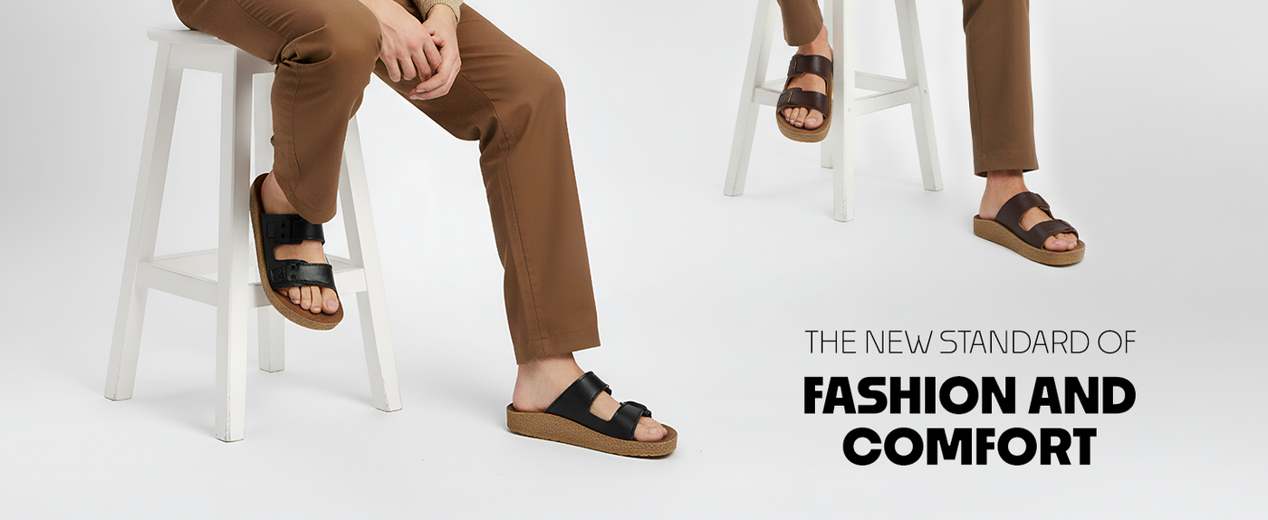 Men’s Everyday Sandals With Arch Support | TPG-3077 A+ Content