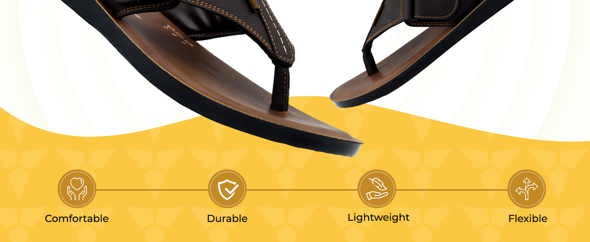 Men’s Slip-On Sandals With Arch Support | TPG-3044 A+ Content