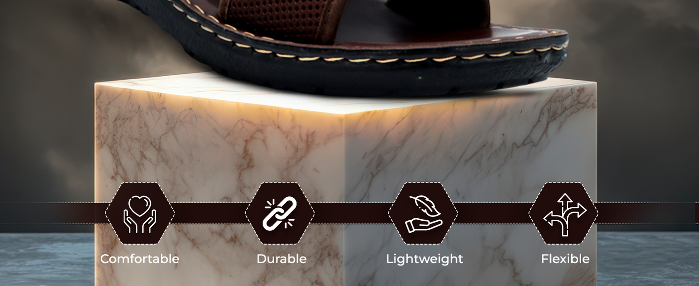 Men’s Breathable Mesh Top Slip-On Sandals | TPG-3048 A+ Content