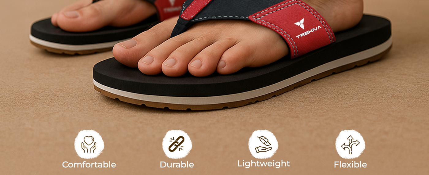 Everyday Ortho Comfort Indoor & Outdoor Slippers | TR-T0501 A+ Content