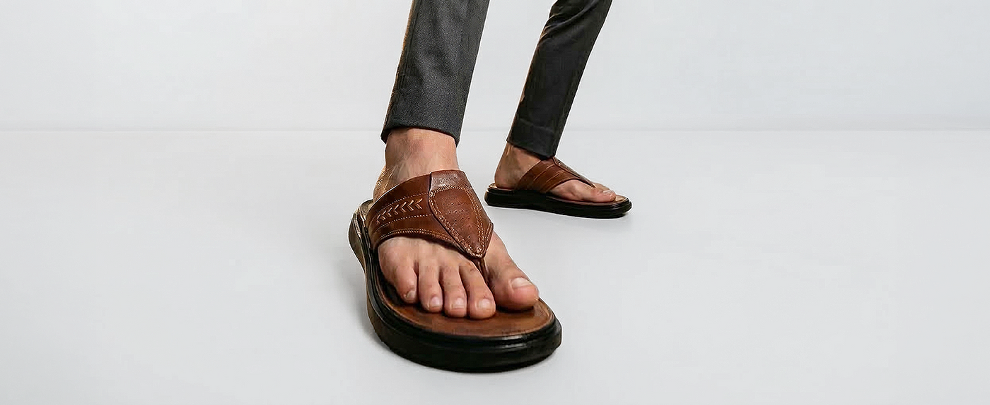 Men’s Slip-On Sandals With Arch Support | TPG-3006 A+ Content