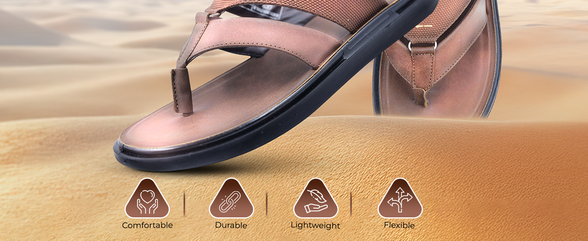Men’s Slip-On Sandals With Arch Support | TPG-3001 A+ Content
