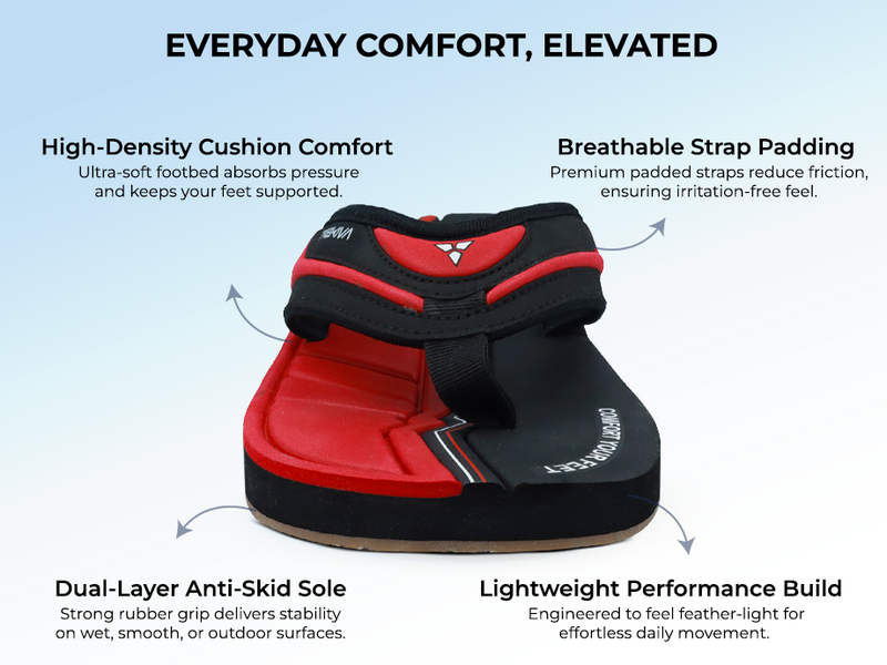 Everyday Ortho Comfort Indoor & Outdoor Slippers | TR-T0701 A+ Content