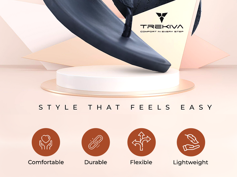 Classic Everyday Slippers With Arch Support | TPG-3027 A+ Content