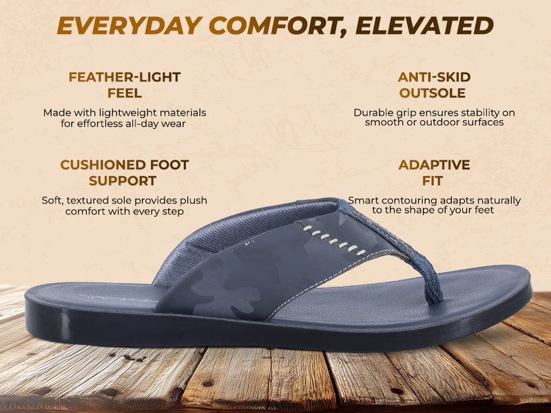 Men’s Slip-On Sandals With Arch Support | TPG-3025 A+ Content
