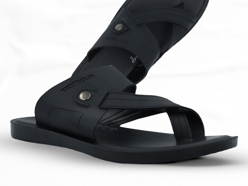 Men’s Open-Toe Sandals With Criss Cross Straps | TPG-3045 A+ Content