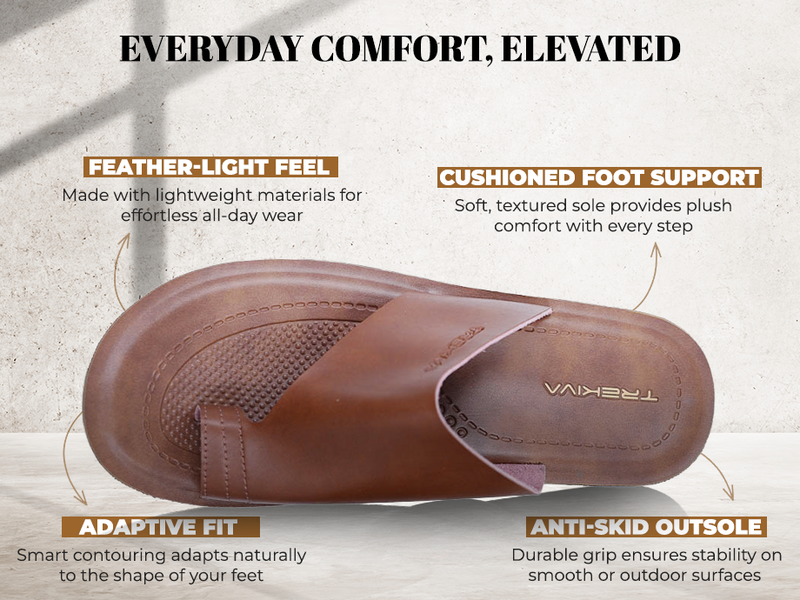 Men’s Open-Toe Sandals With Arch Support | TPG-3020 A+ Content