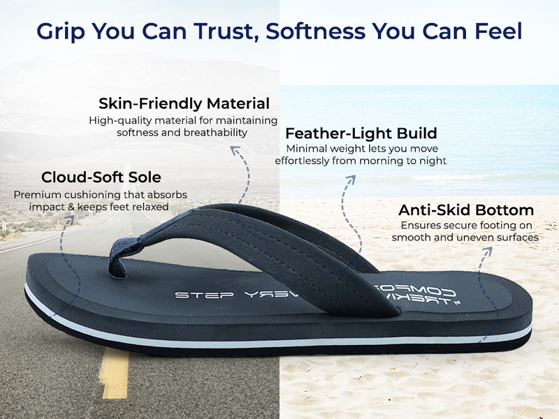 Classic Ortho Comfort Slippers | TFG-1008 A+ Content