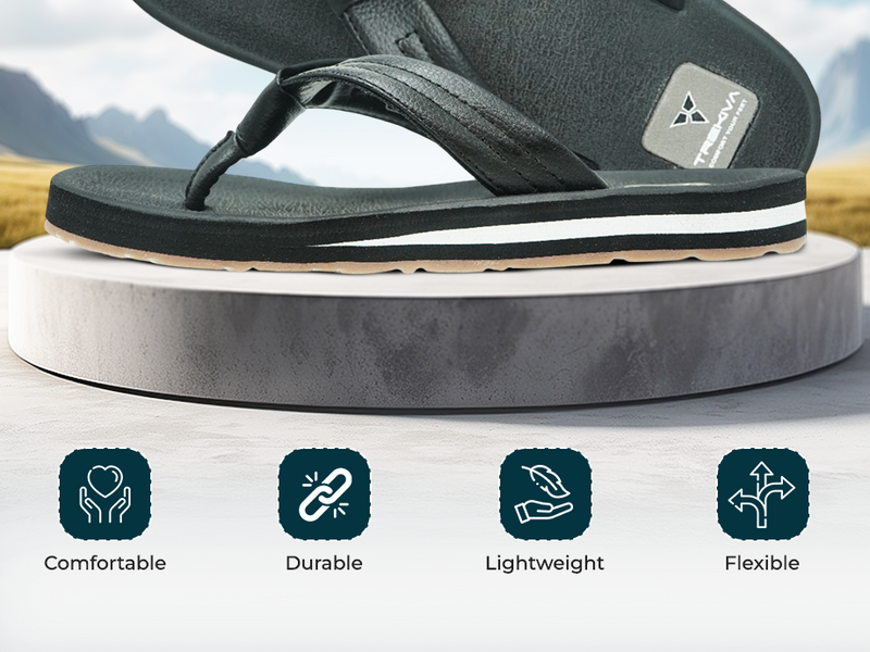 Everyday Slip-On Slippers With Cushioned Footbed  | TFG-1047 A+ Content