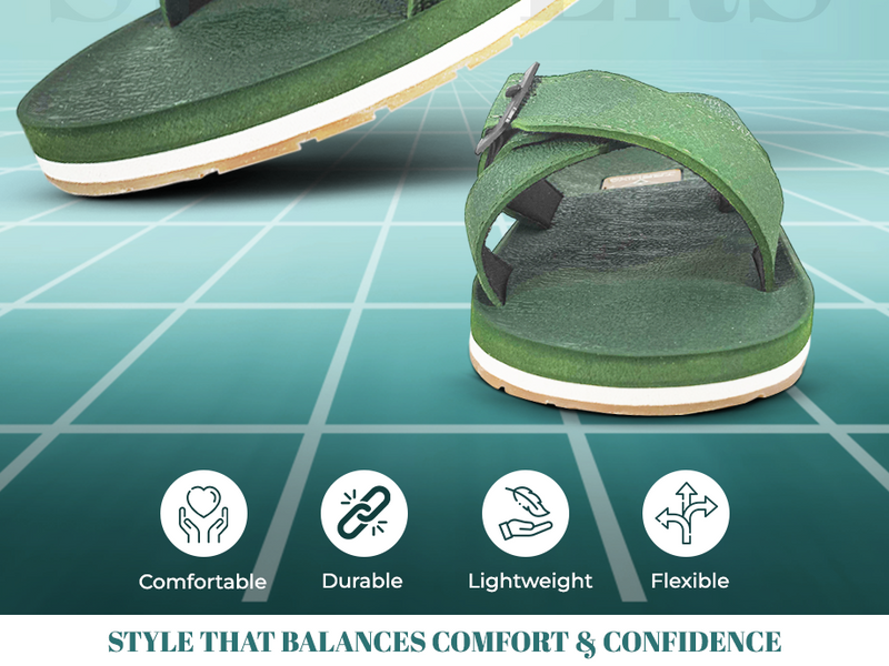 Adjustable Flip-Flops With Criss Cross Straps | TFG-1058 A+ Content