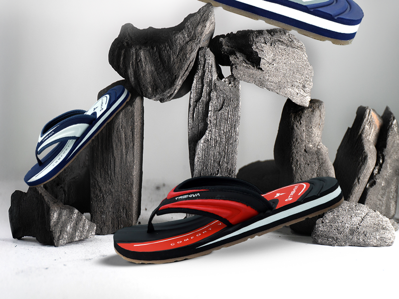 Men's Ortho Comfort Slippers With Cushioned Footbed  | TR-T0301 A+ Content