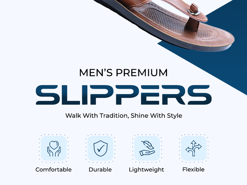 Men’s Everyday Slip-On Sandals With Arch Support & Cushioned Footbed  | TPG-3021 A+ Content