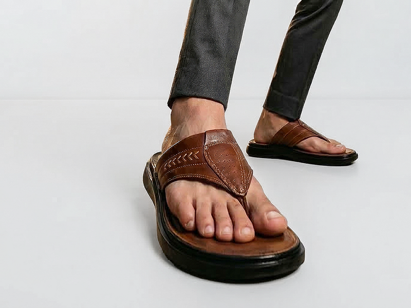 Men’s Slip-On Sandals With Arch Support | TPG-3006 A+ Content