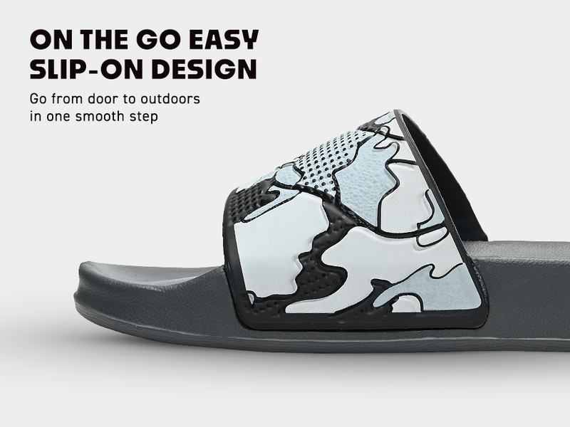 Comfort Unisex Slides With Soft & Flexible Footbed | TSG-2003 A+ Content