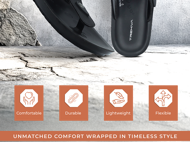 Men’s Open-Toe Sandals With Adjustable Straps | TPG-3033 A+ Content