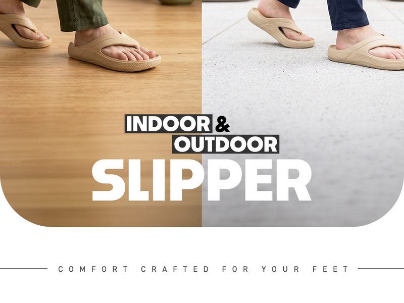Comfy Unisex Slip-On Slippers | TEG-7010 A+ Content
