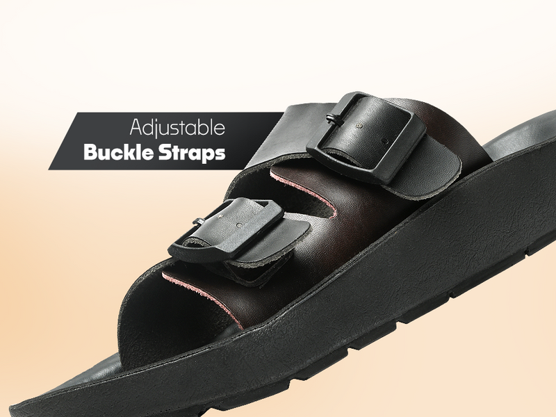 Men’s Everyday Slip-On Sandals With Arch Support | TPG-3041 A+ Content