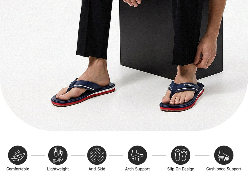 Everyday Ortho Comfort Indoor & Outdoor Slippers | TR-T0601 A+ Content