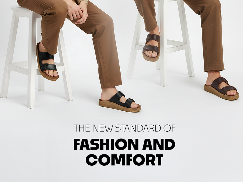 Men’s Everyday Sandals With Arch Support | TPG-3077 A+ Content