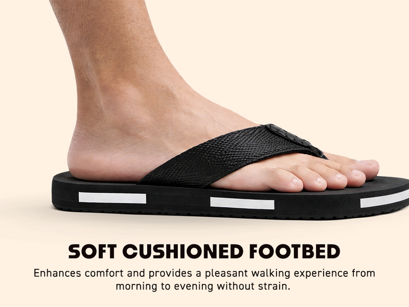 Super Soft Flip-Flops With Cushioned Footbed  | TFG-1032 A+ Content