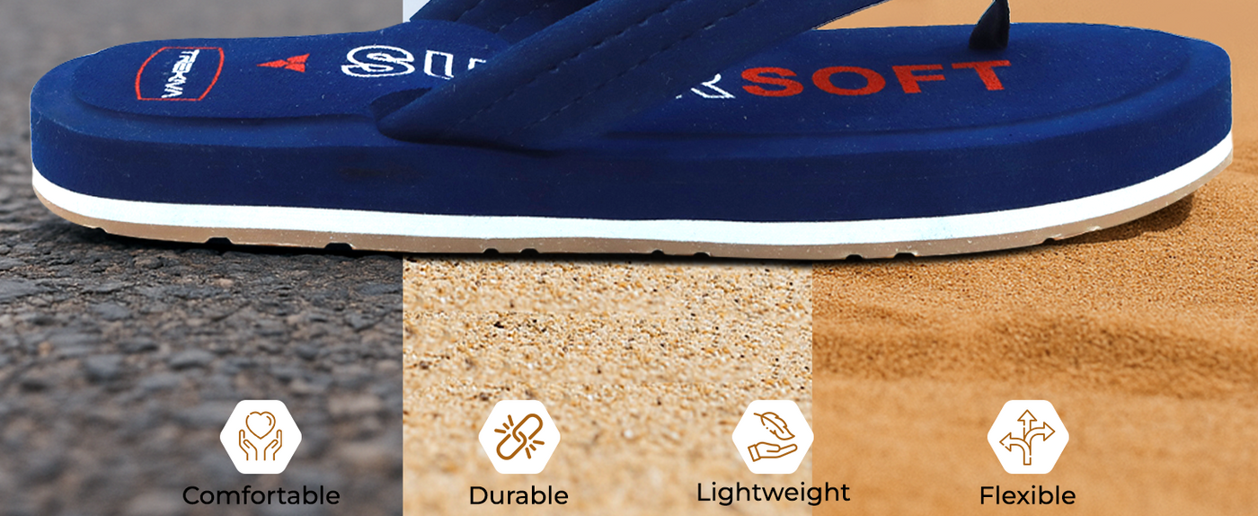 Super Soft Ortho Comfort Indoor & Outdoor Slippers | TR-T0901 A+ Content