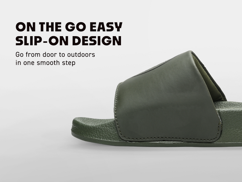 Comfort Unisex Slides With Soft & Flexible Footbed  | TSG-2021 A+ Content