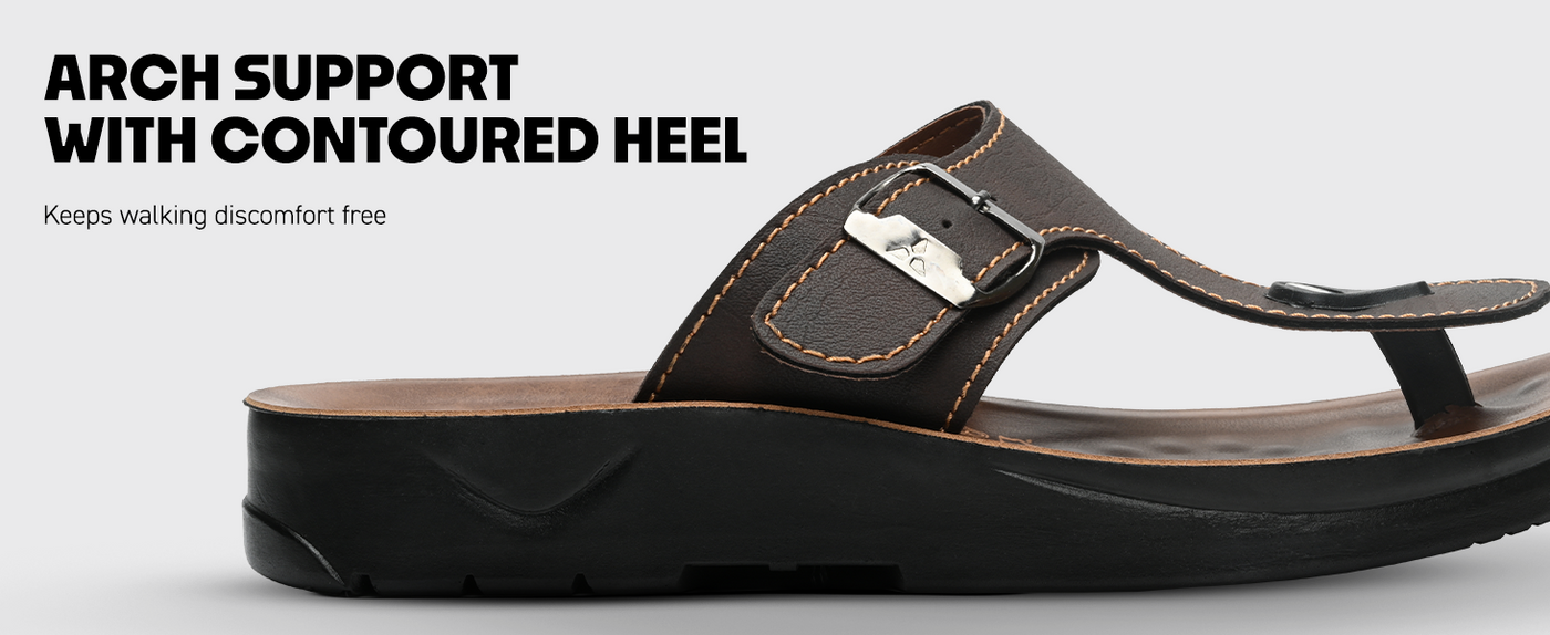Men’s Open-Toe Sandals With Adjustable Buckle Closure | TPG-3037 A+ Content