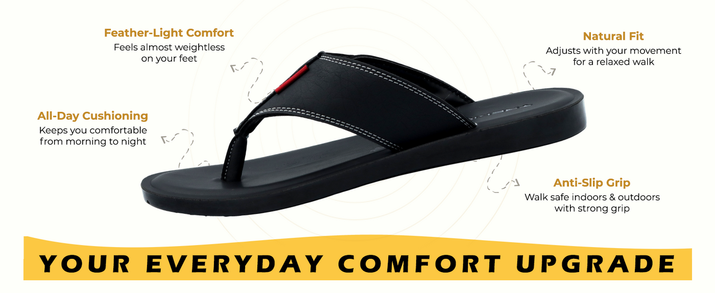 Men’s Slip-On Sandals With Arch Support | TPG-3044 A+ Content