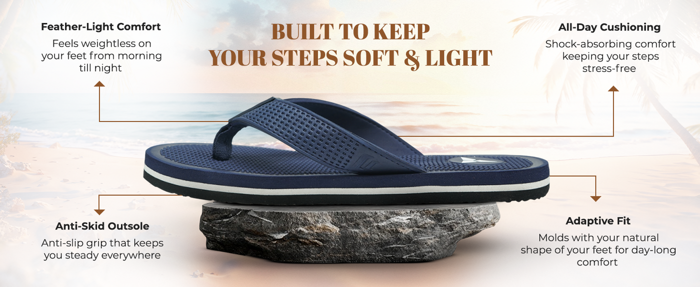 Everyday Indoor and Outdoor Slippers | TFG-1048 A+ Content