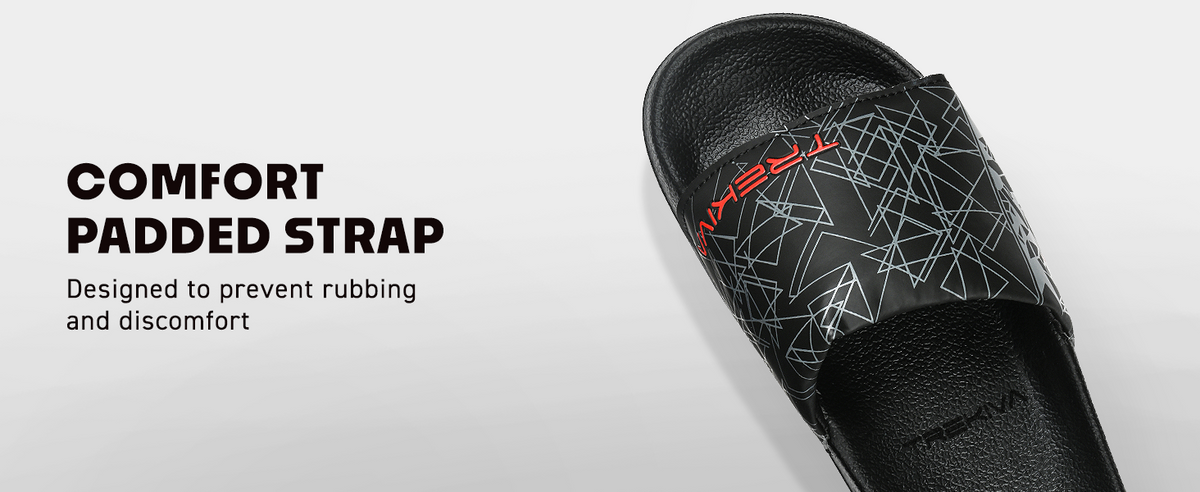 Comfort Unisex Slides With Soft & Flexible Footbed | TSG-2022 A+ Content